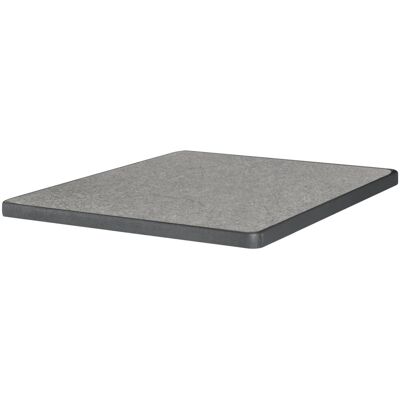 PULSIVA Tischplatte Sevelit quadratisch; 60x60 cm (LxB); steingrau; quadratisch PULSIVA Tischplatte Sevelit quadratisch; 60x60 cm (LxB); steingrau; quadratisch
