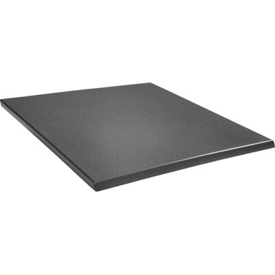 Topalit Tischplatte Topalit quadratisch; 60x60 cm (LxB); graphit; quadratisch Topalit Tischplatte Topalit quadratisch; 60x60 cm (LxB); graphit; quadratisch