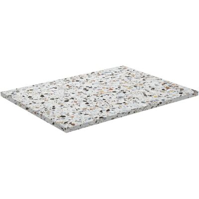 VEGA Indoor-Tischplatte Maliana rechteckig; 80x60 cm (LxB); terrazzo; rechteckig VEGA Indoor-Tischplatte Maliana rechteckig; 80x60 cm (LxB); terrazzo; rechteckig