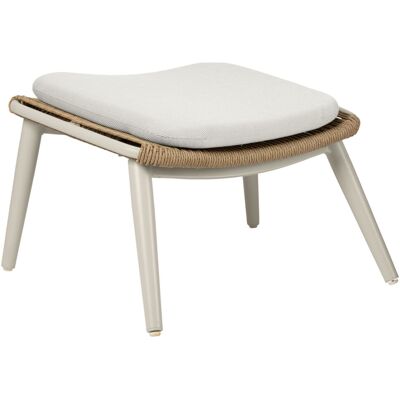 VEGA Fußhocker Ondaro; 76x64x42 cm (BxTxH); Sitz beige, Gestell beige VEGA Fußhocker Ondaro; 76x64x42 cm (BxTxH); Sitz beige, Gestell beige