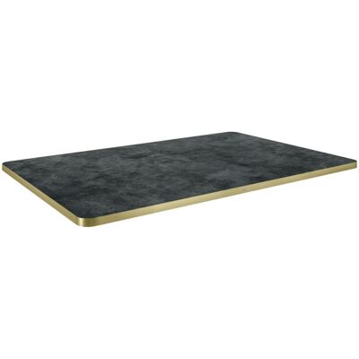 VEGA Indoor-Tischplatte Marvani rechteckig; 120x80x2.5 cm (LxBxH); gold/schwarz; rechteckig VEGA Indoor-Tischplatte Marvani rechteckig; 120x80x2.5 cm (LxBxH); gold/schwarz; rechteckig