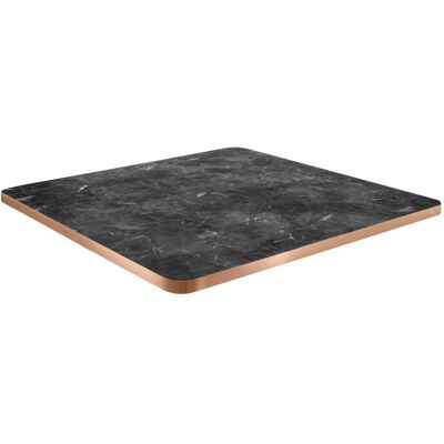 VEGA Indoor-Tischplatte Marvani quadratisch; 80x80x2.5 cm (LxBxH); kupfer/schwarz/marmoriert; quadratisch VEGA Indoor-Tischplatte Marvani quadratisch; 80x80x2.5 cm (LxBxH); kupfer/schwarz/marmoriert; quadratisch