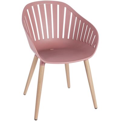 Vega Sedia Gimani - Rosa, 53x55.5x79.5 cm - Gartenstuhl Vega Sedia Gimani - Rosa, 53x55.5x79.5 cm - Gartenstuhl