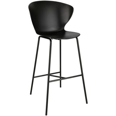 PULSIVA Barstuhl Luvo; 55x45x114.5 cm (BxTxH); schwarz; 2 Stück / Pack PULSIVA Barstuhl Luvo; 55x45x114.5 cm (BxTxH); schwarz; 2 Stück / Pack