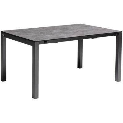 KETTLER Ausziehtisch HPL; 150x95x74 cm (LxBxH); Platte anthrazit, Gestell anthrazit; rechteckig KETTLER Ausziehtisch HPL; 150x95x74 cm (LxBxH); Platte anthrazit, Gestell anthrazit; rechteckig