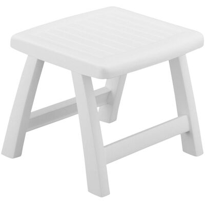 KETTLER Hocker ROMA; 46x48x48x38 cm (BxTxLxH); Sitz weiß, Gestell weiß KETTLER Hocker ROMA; 46x48x48x38 cm (BxTxLxH); Sitz weiß, Gestell weiß