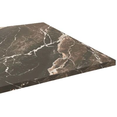 RestooTab Tischplatte rechteckig, dunkles Marmor-Dekor; 120x70 cm (LxB); schwarz/braun/marmoriert; rechteckig RestooTab Tischplatte rechteckig, dunkles Marmor-Dekor; 120x70 cm (LxB); schwarz/braun/marmoriert; rechteckig