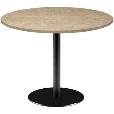 RestooTab Tisch Rome XL rund - Dekore Holz & Uni; 75x120 cm (HxØ); eiche/hellbraun; rund RestooTab Tisch Rome XL rund - Dekore Holz & Uni; 75x120 cm (HxØ); eiche/hellbraun; rund