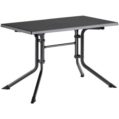 KETTLER Klapptisch BOULEVARD; 115x70x74 cm (LxBxH); Platte anthrazit, Gestell anthrazit; rechteckig KETTLER Klapptisch BOULEVARD; 115x70x74 cm (LxBxH); Platte anthrazit, Gestell anthrazit; rechteckig