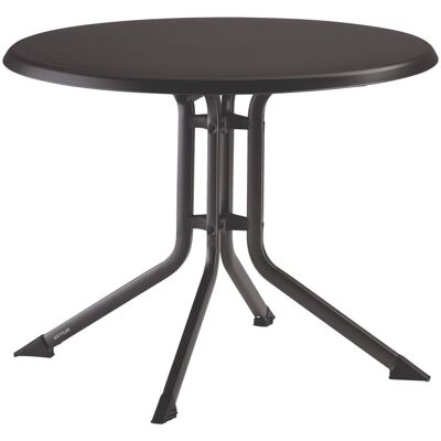 KETTLER Klapptisch rund BOULEVARD; 70x70x74 cm (LxBxH); Platte anthrazit, Gestell anthrazit; rund KETTLER Klapptisch rund BOULEVARD; 70x70x74 cm (LxBxH); Platte anthrazit, Gestell anthrazit; rund