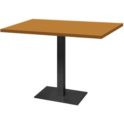 RestooTab Tisch Milan rechteckig - Dekore Holz & Uni; 120x70x75 cm (LxBxH); senf; rechteckig RestooTab Tisch Milan rechteckig - Dekore Holz & Uni; 120x70x75 cm (LxBxH); senf; rechteckig