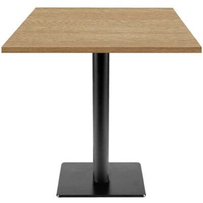 RestooTab Tisch Milan T quadratisch - Dekore Holz & Uni; 70x70x75 cm (LxBxH); eiche/honig; quadratisch RestooTab Tisch Milan T quadratisch - Dekore Holz & Uni; 70x70x75 cm (LxBxH); eiche/honig; quadratisch