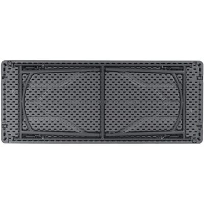 Zown ZOWN Klapptisch XL180; 183x76x74 cm (LxBxH); grau Zown ZOWN Klapptisch XL180; 183x76x74 cm (LxBxH); grau