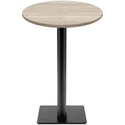 RestooTab Stehtisch Milan T rund - Dekore Holz & Uni; 113x60 cm (HxØ); birke/hellgrau; rund RestooTab Stehtisch Milan T rund - Dekore Holz & Uni; 113x60 cm (HxØ); birke/hellgrau; rund