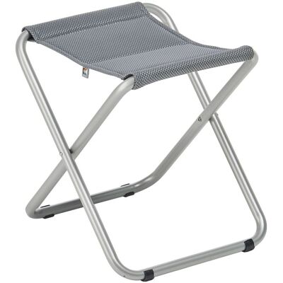 KETTLER Falthocker SLIGHT; 43x42x42x46 cm (BxTxLxH); Sitz grau, Gestell silber KETTLER Falthocker SLIGHT; 43x42x42x46 cm (BxTxLxH); Sitz grau, Gestell silber
