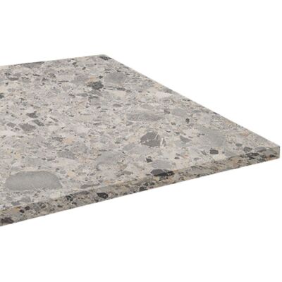 RestooTab Tischplatte quadratisch, Terrazzodekor; 70x70 cm (LxB); grau/terrazzo; quadratisch RestooTab Tischplatte quadratisch, Terrazzodekor; 70x70 cm (LxB); grau/terrazzo; quadratisch
