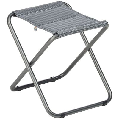 KETTLER Falthocker SLIGHT; 43x42x42x46 cm (BxTxLxH); Sitz grau, Gestell anthrazit KETTLER Falthocker SLIGHT; 43x42x42x46 cm (BxTxLxH); Sitz grau, Gestell anthrazit