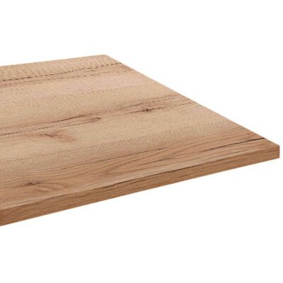 RestooTab Tischplatte quadratisch, Holzdekor; 60x60 cm (LxB); eiche/natur; quadratisch RestooTab Tischplatte quadratisch, Holzdekor; 60x60 cm (LxB); eiche/natur; quadratisch