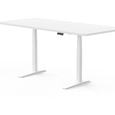 FlexiSpot Höhenverstellbarer Schreibtisch C-Beine; 166.9x85.8x6.2 cm (LxBxH); weiß; rechteckig FlexiSpot Höhenverstellbarer Schreibtisch C-Beine; 166.9x85.8x6.2 cm (LxBxH); weiß; rechteckig