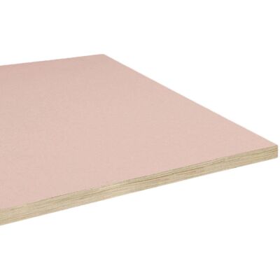 RestooTab Tischplatte quadratisch, einfarbiges Dekor, Kanten in Holzoptik; 70x70 cm (LxB); altrosa; quadratisch RestooTab Tischplatte quadratisch, einfarbiges Dekor, Kanten in Holzoptik; 70x70 cm (LxB); altrosa; quadratisch