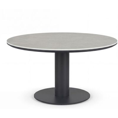 Barths Porto - Runder Dining Tisch Ø 150 cm; 149x149x150x74 cm (LxBxØxH); anthrazit Barths Porto - Runder Dining Tisch Ø 150 cm; 149x149x150x74 cm (LxBxØxH); anthrazit
