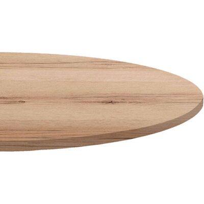 RestooTab Tischplatte rund, Holzdekor; 70x70 cm (LxB); eiche/natur; rund RestooTab Tischplatte rund, Holzdekor; 70x70 cm (LxB); eiche/natur; rund