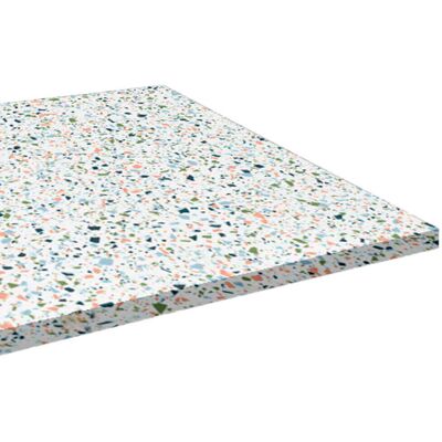 RestooTab Tischplatte quadratisch, Terrazzodekor; 60x60 cm (LxB); mehrfarbig/terrazzo; quadratisch RestooTab Tischplatte quadratisch, Terrazzodekor; 60x60 cm (LxB); mehrfarbig/terrazzo; quadratisch