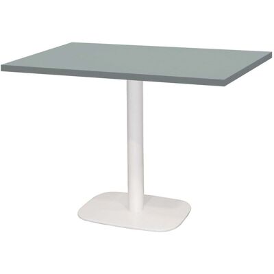 RestooTab Tisch Round weiß rechteckig - Dekore Uni; 120x70x75 cm (LxBxH); grau; rechteckig RestooTab Tisch Round weiß rechteckig - Dekore Uni; 120x70x75 cm (LxBxH); grau; rechteckig