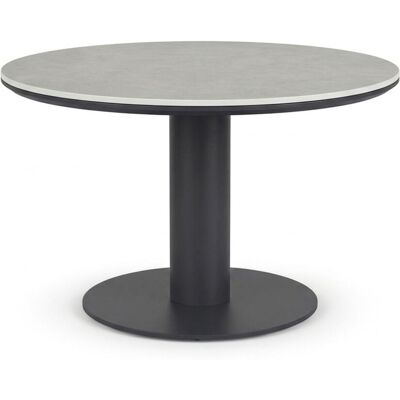 Barths Porto - Runder Dining Tisch Ø 150 cm; 130x130x130x74 cm (LxBxØxH); anthrazit Barths Porto - Runder Dining Tisch Ø 150 cm; 130x130x130x74 cm (LxBxØxH); anthrazit
