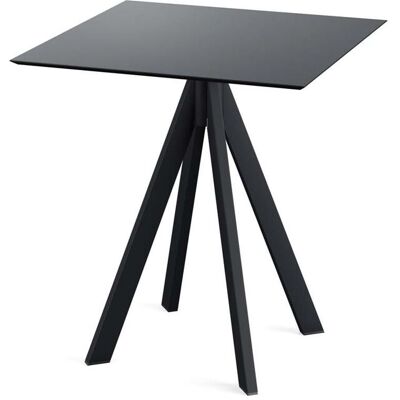 Feros - Infinity - Schwarz - 70x70x73.2 cm - Klapptisch Feros - Infinity - Schwarz - 70x70x73.2 cm - Klapptisch