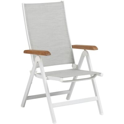 KETTLER Multipositionssessel GRANADA; 61x65x109 cm (BxTxH); weiß KETTLER Multipositionssessel GRANADA; 61x65x109 cm (BxTxH); weiß