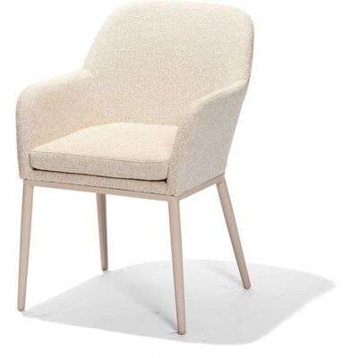 Barths Belfort - Dining Stuhl mit Armlehne; 53x53x86 cm (BxTxH); Sitz sand, Gestell sand; 2 Stück / Pack Barths Belfort - Dining Stuhl mit Armlehne; 53x53x86 cm (BxTxH); Sitz sand, Gestell sand; 2 Stück / Pack