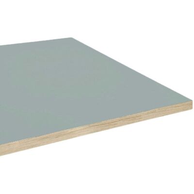 RestooTab Tischplatte quadratisch, einfarbiges Dekor, Kanten in Holzoptik; 70x70 cm (LxB); grau; quadratisch RestooTab Tischplatte quadratisch, einfarbiges Dekor, Kanten in Holzoptik; 70x70 cm (LxB); grau; quadratisch