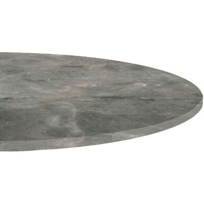 RestooTab Tischplatte rund, helles Marmor-Dekor; 70x70 cm (LxB); graublau; rund RestooTab Tischplatte rund, helles Marmor-Dekor; 70x70 cm (LxB); graublau; rund