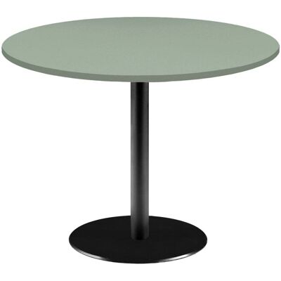 RestooTab Tisch Rome XL rund - Dekore Holz & Uni; 75x120 cm (HxØ); hellgrün; rund RestooTab Tisch Rome XL rund - Dekore Holz & Uni; 75x120 cm (HxØ); hellgrün; rund