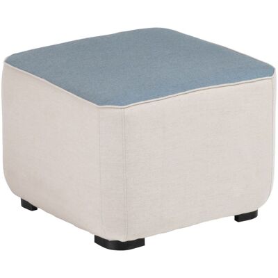 KETTLER Universal Hocker EGO; 60x60x60x43 cm (BxTxLxH); Sitz blau meliert KETTLER Universal Hocker EGO; 60x60x60x43 cm (BxTxLxH); Sitz blau meliert