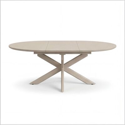 Barths Fellow - Ausziehbarer Dining Tisch 145/200x145x75 cm; 145x200x75 cm (LxBxH); sand Barths Fellow - Ausziehbarer Dining Tisch 145/200x145x75 cm; 145x200x75 cm (LxBxH); sand