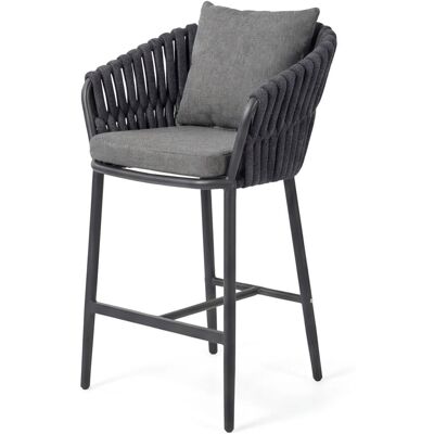 Barths Torino - Barstuhl; 61x65x109 cm (BxTxH); anthrazit; 4 Stück / Pack Barths Torino - Barstuhl; 61x65x109 cm (BxTxH); anthrazit; 4 Stück / Pack