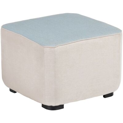 KETTLER Universal Hocker EGO; 60x60x60x43 cm (BxTxLxH); Sitz hellblau meliert KETTLER Universal Hocker EGO; 60x60x60x43 cm (BxTxLxH); Sitz hellblau meliert