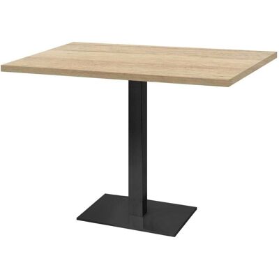 RestooTab Tisch Milan rechteckig - Dekore Holz & Uni; 120x70x75 cm (LxBxH); eiche; rechteckig RestooTab Tisch Milan rechteckig - Dekore Holz & Uni; 120x70x75 cm (LxBxH); eiche; rechteckig