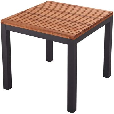 Rondo Gartentisch 'Sassa' 80 x 80 cm; 80x77 cm (BxH); natur/anthrazit Rondo Gartentisch 'Sassa' 80 x 80 cm; 80x77 cm (BxH); natur/anthrazit