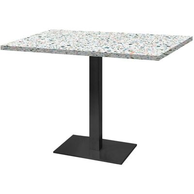 RestooTab Tisch Milan rechteckig - Dekore Steine; 120x70x75 cm (LxBxH); mehrfarbig/terrazzo; rechteckig RestooTab Tisch Milan rechteckig - Dekore Steine; 120x70x75 cm (LxBxH); mehrfarbig/terrazzo; rechteckig