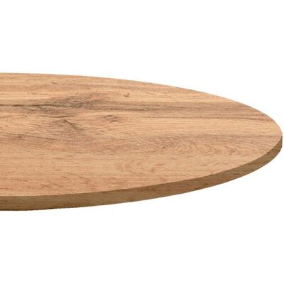 RestooTab Tischplatte rund, Holzdekor; 70x70 cm (LxB); eiche; rund RestooTab Tischplatte rund, Holzdekor; 70x70 cm (LxB); eiche; rund