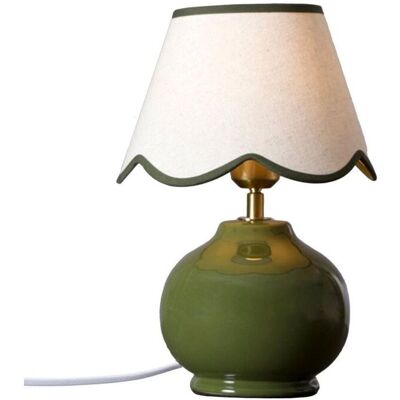 PR Home Nell Tischleuchte; 34x23x34 cm (LxBxH); grün PR Home Nell Tischleuchte; 34x23x34 cm (LxBxH); grün
