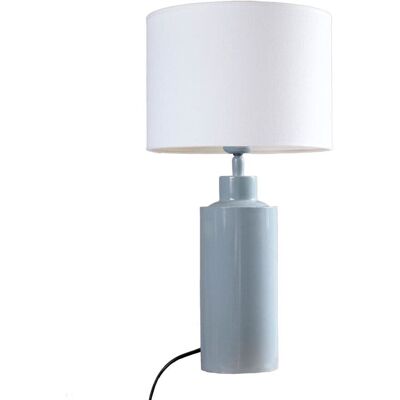 PR Home Tischleuchte Solo; 55x30x55 cm (LxBxH); weiß/hellblau; Gestell hellblau PR Home Tischleuchte Solo; 55x30x55 cm (LxBxH); weiß/hellblau; Gestell hellblau