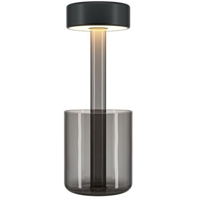 Maytoni Maytoni Akku-Leuchte AI Collaboration Transparent, aus Glas, LED, dimmbar; 12x12x12x34.8 cm (LxBxØxH); grau; Gestell grau Maytoni Maytoni Akku-Leuchte AI Collaboration Transparent, aus Glas, LED, dimmbar; 12x12x12x34.8 cm (LxBxØxH); grau; Gestell grau