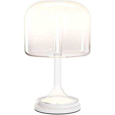 Maytoni Maytoni Tischleuchte Spirito Gold, aus Metall und Glas, LED, 820lm, 3000K; 26x26x26x42 cm (LxBxØxH); weiß; Gestell weiß Maytoni Maytoni Tischleuchte Spirito Gold, aus Metall und Glas, LED, 820lm, 3000K; 26x26x26x42 cm (LxBxØxH); weiß; Gestell weiß