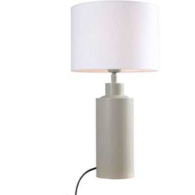 PR Home Tischleuchte Solo; 55x30x55 cm (LxBxH); weiß/beige; Gestell beige PR Home Tischleuchte Solo; 55x30x55 cm (LxBxH); weiß/beige; Gestell beige