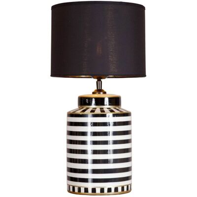 PR Home Gatsby Tischlampe; 48x25x48 cm (LxBxH); schwarz PR Home Gatsby Tischlampe; 48x25x48 cm (LxBxH); schwarz