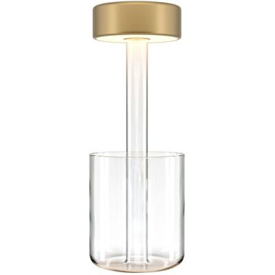 Maytoni Maytoni Akku-Leuchte AI Collaboration Transparent, aus Glas, LED, dimmbar; 12x12x12x34.8 cm (LxBxØxH); transparent; Gestell transparent Maytoni Maytoni Akku-Leuchte AI Collaboration Transparent, aus Glas, LED, dimmbar; 12x12x12x34.8 cm (LxBxØxH); transparent; Gestell transparent